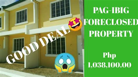 Pag Ibig Angeles City 7,094 Properties (August 2022) on OnePropertee. . Pag ibig foreclosed properties antipolo 2022